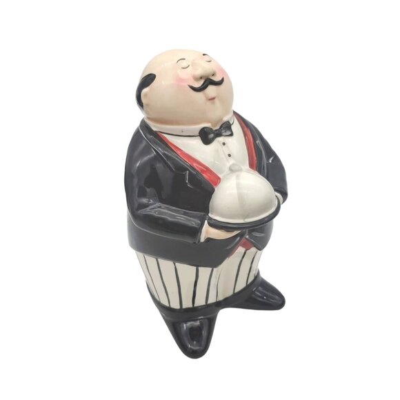 TRACY FLICKINGER Certified International Ceramic CHEF Waiter Utensil Holder - Picture 2 of 8